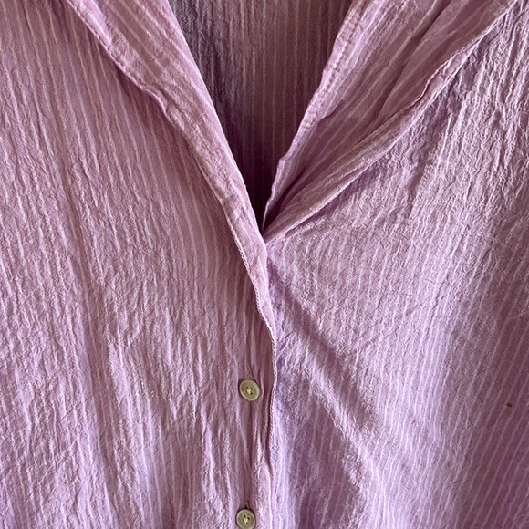 Eddie Bauer short sleeve cotton button shirt small - Picture 3 of 4